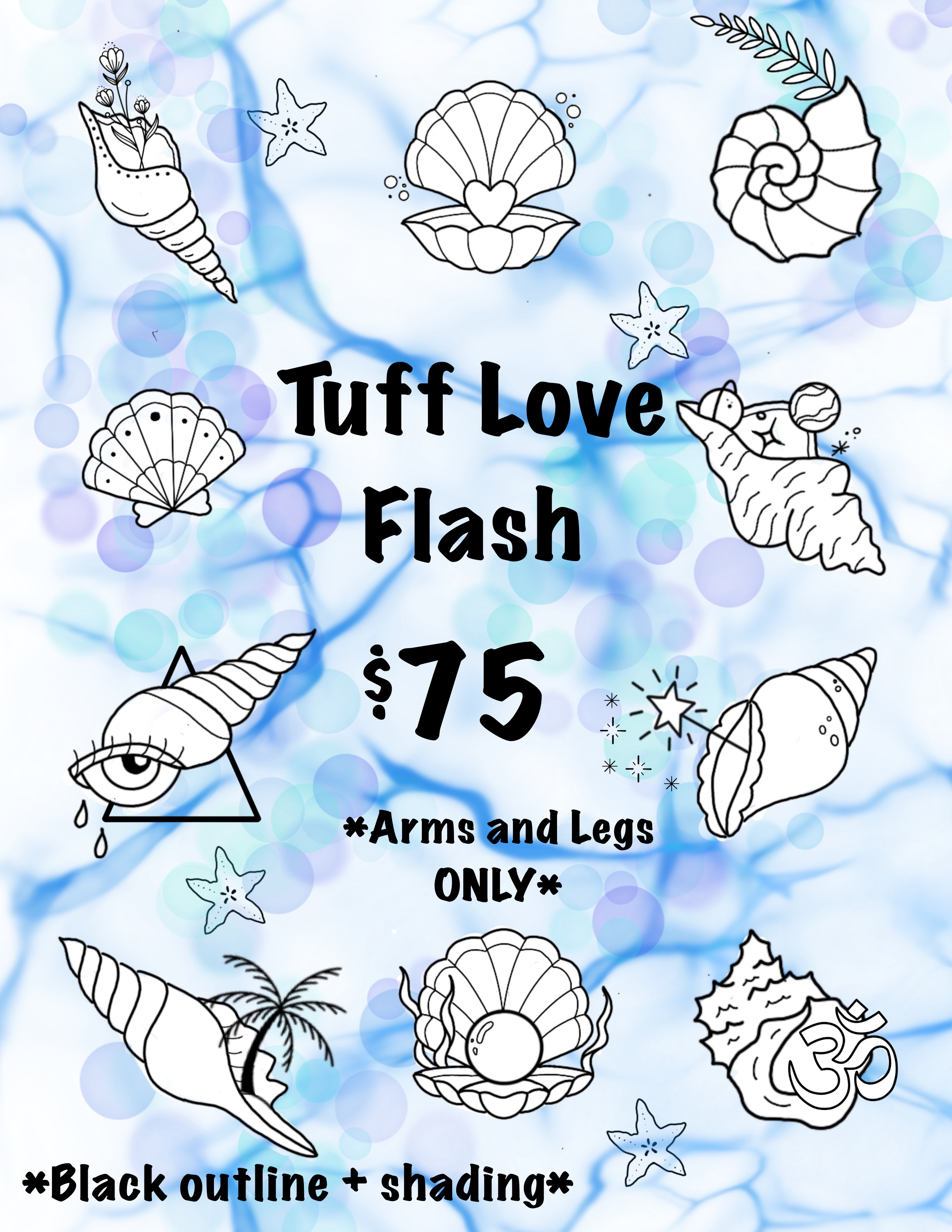 Sea shell flash