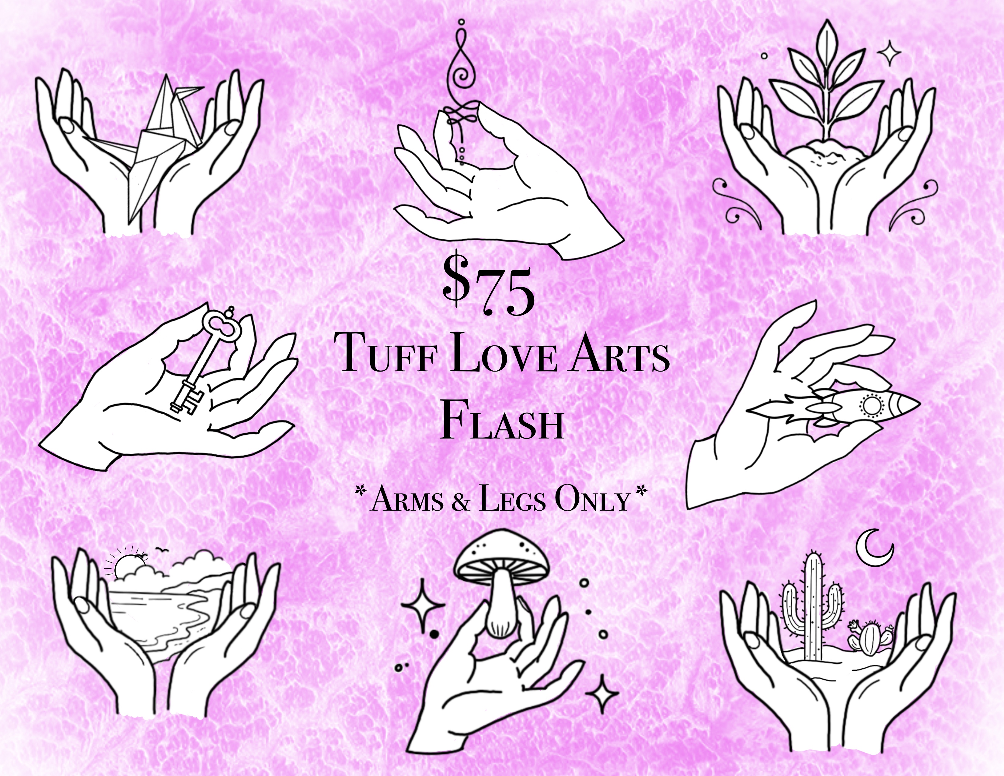 Hands with things 